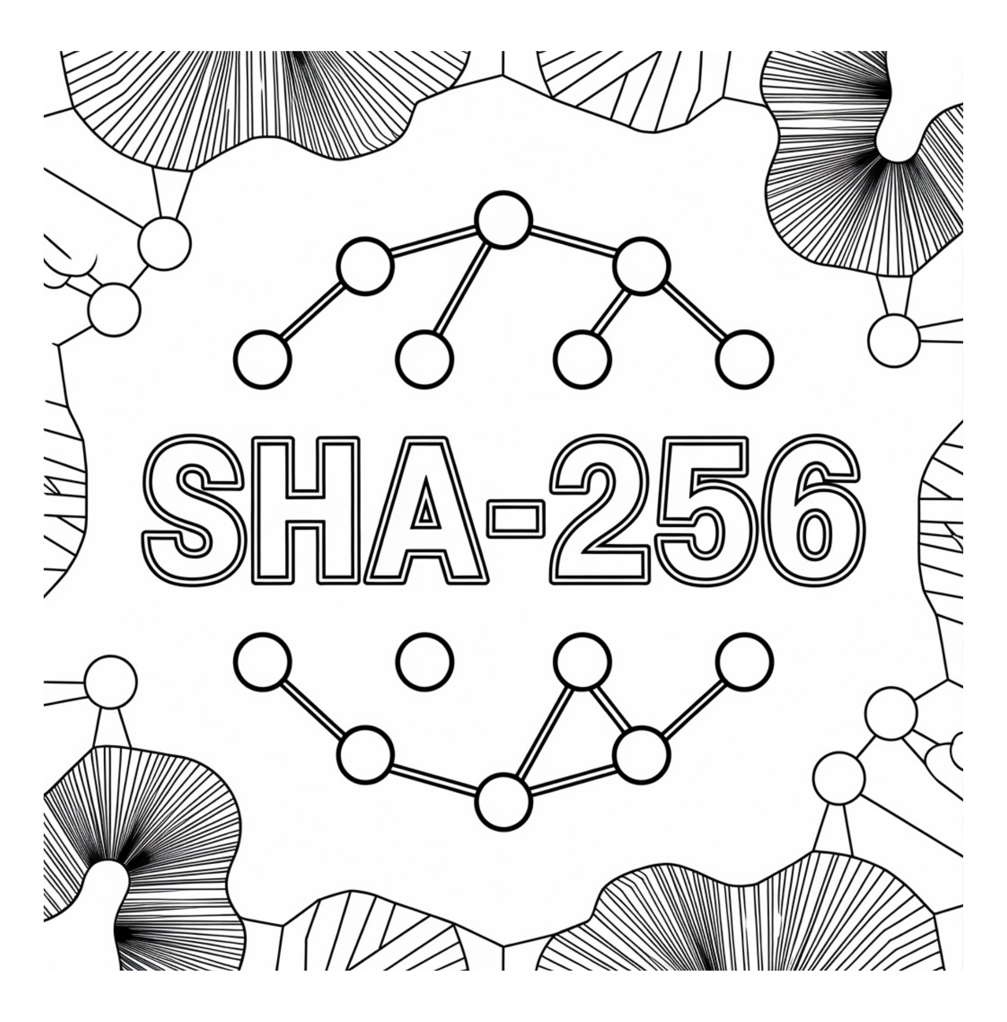 Blockchain Coloring Page